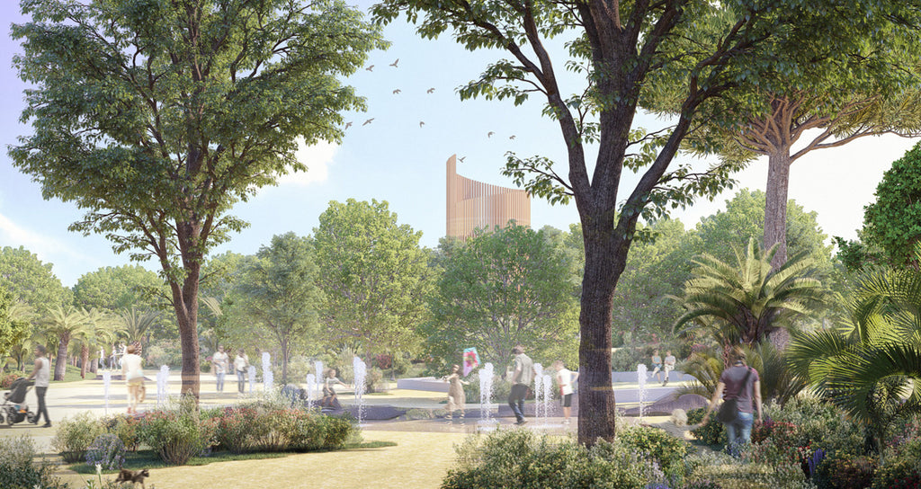 Toulon : Le nouveau parc à la Loubière !